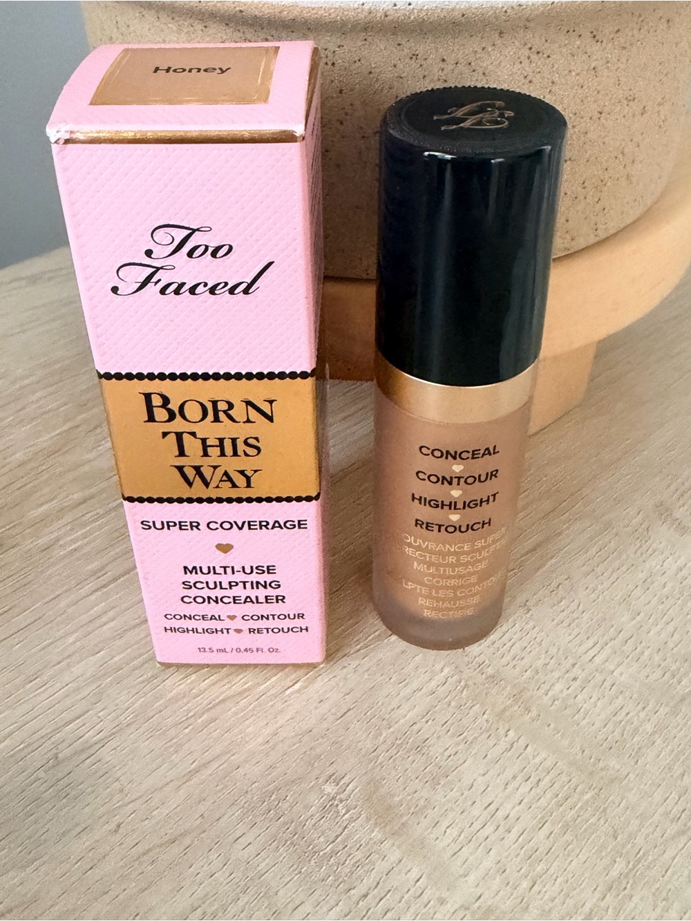 Too Faced Born This Way Multi-Use Sculpting Concealer - Honey